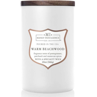 Bougie parfumée pour homme soja Warm Beachwood Colonial Candle