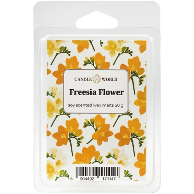 Candle World sójový vonný vosk Freesia Flower 50 g Freesia