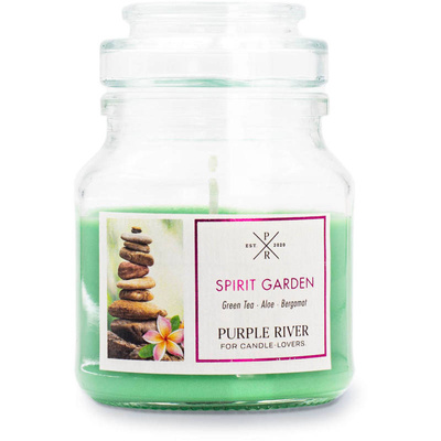 Sojová vonná svíčka Spirit Garden Purple River 113 g