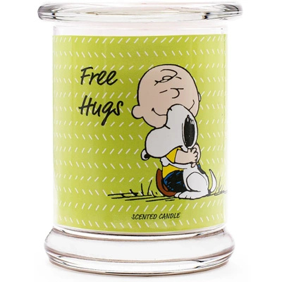 Vela perfumada Peanuts Snoopy Free Hugs