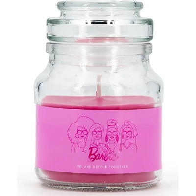 Barbie geurkaars pot Better Together 110g zoete bessen