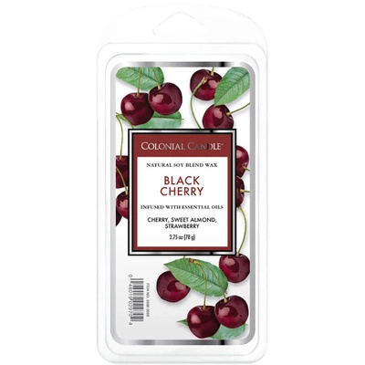 Colonial Candle voňavý sójový vosk 77 g - Black Cherry