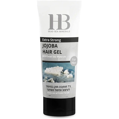 Gel capilar fuertemente modelador con jojoba para hombre con minerales del Mar Muerto 200 ml Health & Beauty