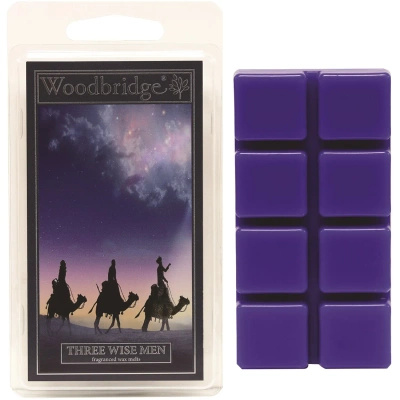 Vánoční vonný vosk do krbu Tři mudrci Woodbridge Candle 68 g