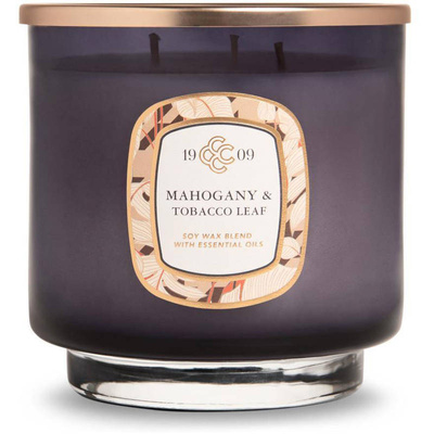 Luxusní vonná svíčka Mahogany Tobacco Leaf Colonial Candle