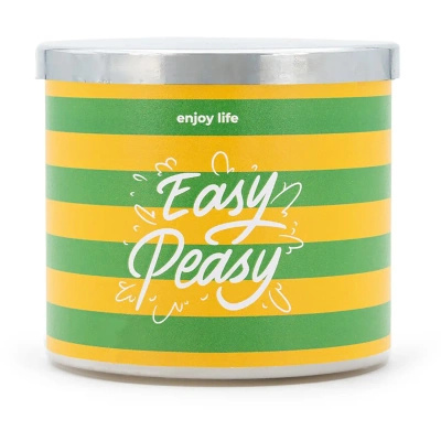 Mad Candle vela perfumada cristal Easy Peasy 400 g mandarina y menta