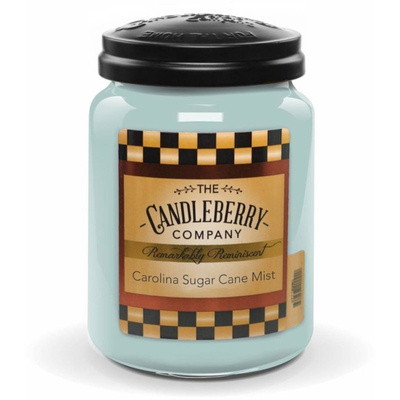 Didelė kvapioji žvakė su žvakėmis stiklinėje 570 g - Carolina Sugar Cane Mist™