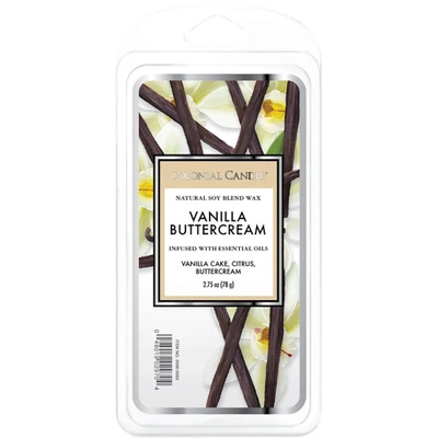Colonial Candle Classic soy wax melt 6 cubes 2.75 oz 77 g - Vanilla Buttercream