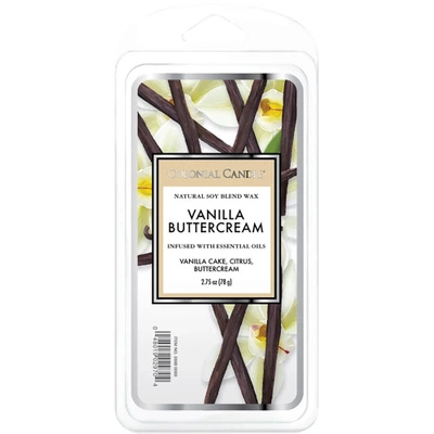 Colonial Candle Classic cire parfumée au soja fondant 77 g - Vanilla Buttercream