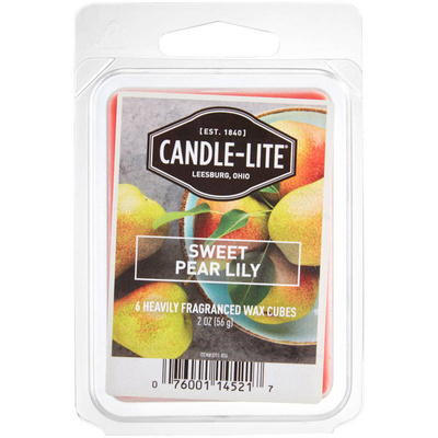 Cera profumata floreale Sweet Pear Lily Candle-lite 56 g