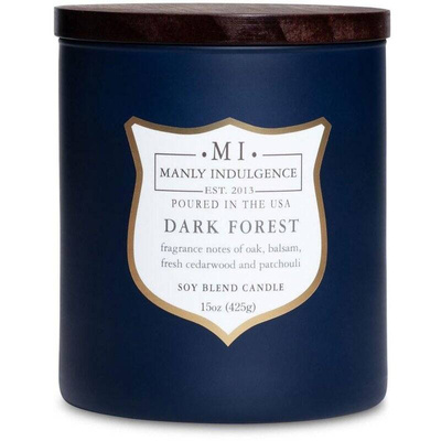 Sojadoftljus för män träveke Colonial Candle - Dark Forest