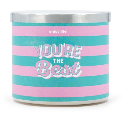 Mad Candle vela perfumada cristal You're The Best 400 g mandarina y menta