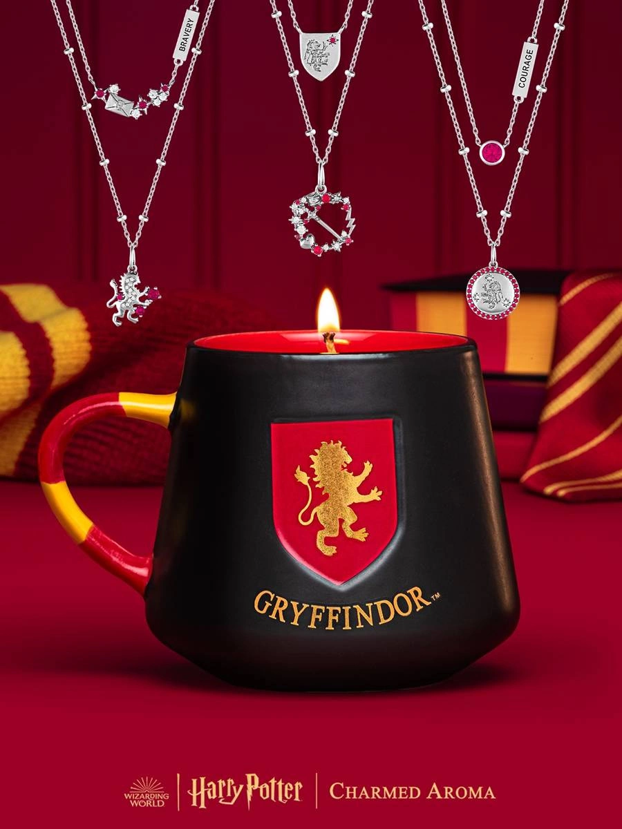 Harry Potter kerze mit Schmuck Halskette Gryffindor Mug
