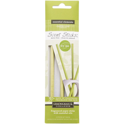 Bâtonnets parfumés pcs Scent Sticks Coriandre Lemongrass Coriander Candle-lite