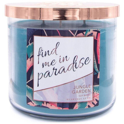 Colonial Candle Luxe soja geurkaars in vlammend glas - Find Me In Paradise