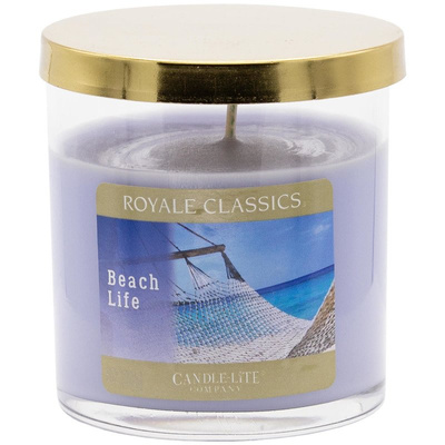 Candela profumata marina in vetro Beach Life Candle-lite 226 g