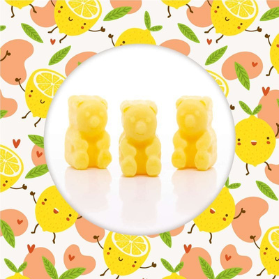 Duftwachs Soja Teddybären Pfirsich Zitrone - Peachy Citron Ted Friends