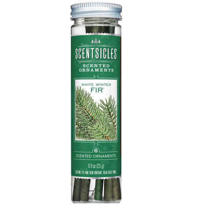 Scentsicles eglute kvepiančios lazdelės Eglė 6 vnt - White Winter Fir