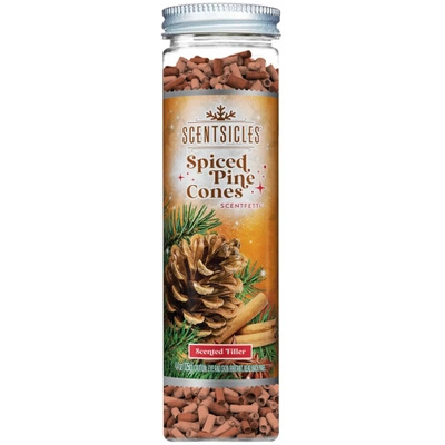 Scentsicles Scentfetti Granuli profumati Carte profumate per bruciatore elettrico di essenze Spiced Pine Cones 125 g