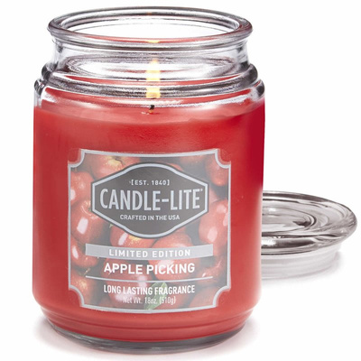 Vela aromática natural Apple Picking Candle-lite