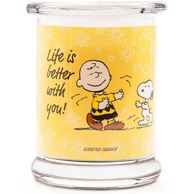 Peanuts Snoopy Life Is Better With You bougie parfumée