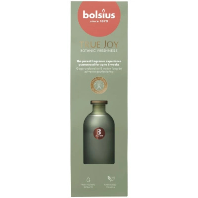 Bolsius True Joy diffusore di fragranze a bastoncino 80 ml in vetro Botanic Freshness