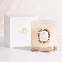 Роскошная ароматическая свеча Elderberry Rhubarb Colonial Candle