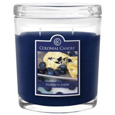 Овальная ароматическая свеча Colonial Candle 226 г - Blueberry Scone