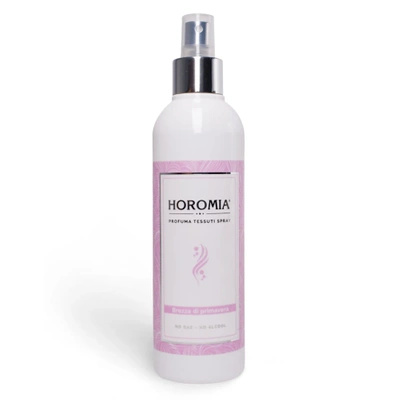 Hoogwaardige geparfumeerde Italiaanse stoffengeur Brezza di Primavera Horomia 250 ml