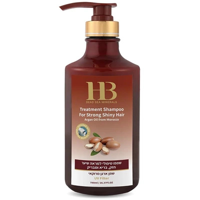 Hair care shampoo with argan oil and Dead Sea minerals 780 ml Health & Beauty
