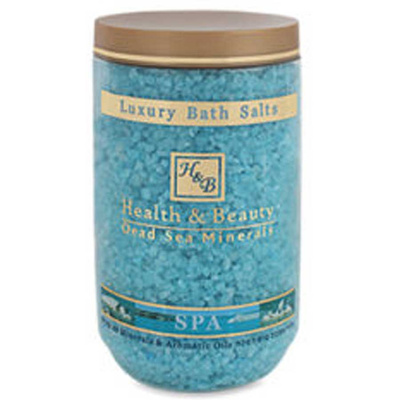 Sal de baño natural del Mar Muerto y aceites de Lavanda orgánicos 1200 g Health & Beauty