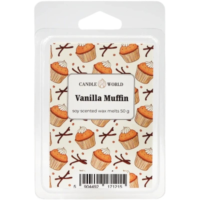 Candle World wosk zapachowy sojowy Vanilla Muffin 50 g Wanilia