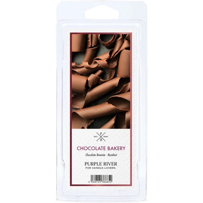 Chocolat cire parfumée de soja pour brûle-parfum Chocolate Bakery Purple River 50 g