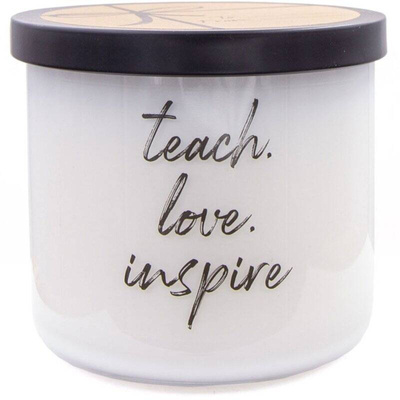 Vela de soja de regalo Colonial Candle Luxe - Teach Love Inspire