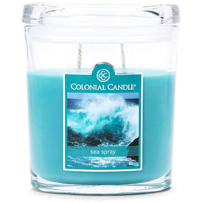 Bougie parfumée jarre ovale Colonial Candle medium 8 oz 226 g - Sea Spray