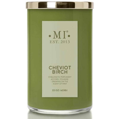 Colonial Candle Sophisticated męska sojowa świeca zapachowa w szkle 22 oz 623 g - Cheviot Birch