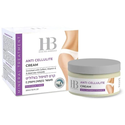 Anti-cellulitkräm med kroppsvårdande vitaminer och Döda havets mineraler 250 ml Health & Beauty