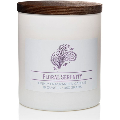 Natürliche Soja-Duftkerze im Glas Colonial Candle 16 oz 453 g – Floral Serenity