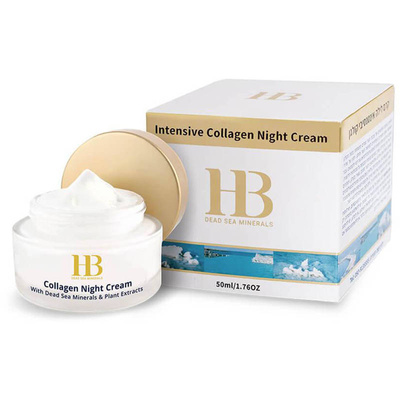 Crème de nuit intensive au collagène 50 ml à base de minéraux de la Mer Morte Health & Beauty