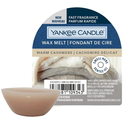 Yankee Candle vonný vosk 0,8 oz 22 g - Warm Cashmere