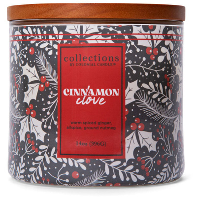 Bougie parfumée de Noël Cinnamon Clove Colonial Candle