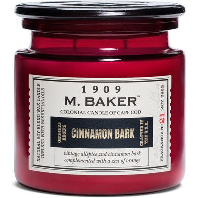 Soja geurkaars apotheekpot 396 g Colonial Candle M Baker - Cinnamon Bark
