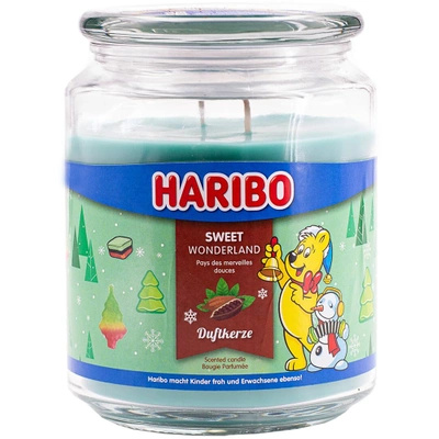 Vianočná vonná sviečka Haribo - Sweet Wonderland