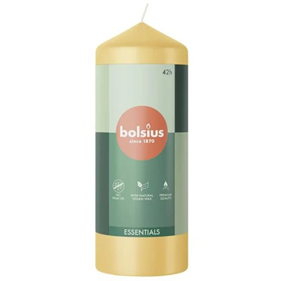 Bolsius oparfymerat blockljus 150/58 mm Essentials - Oat Beige Oat Beige