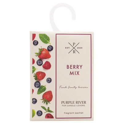 Sachet parfumé pour l'armoire et tiroir fruits des bois Berry Mix Purple River