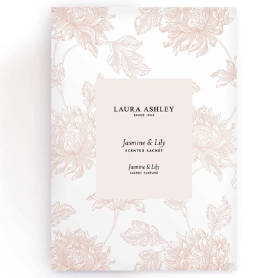 Laura Ashley bustina di profumo per guardaroba premium Jasmine & Lily 110 ml