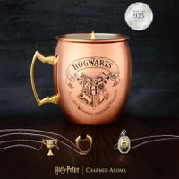 Kerze mit Schmuck Harry Potter Horcrux Cup Halskette 925 Silber Charmed Aroma