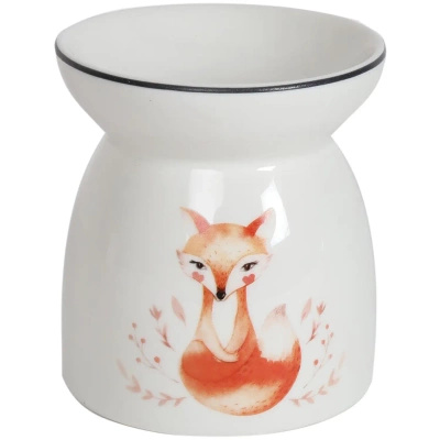 Ceramic wax fragrance fireplace autumn fox Woodbridge Fox 11 cm