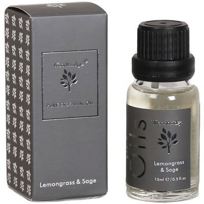 Olejek eteryczny cytrusowy Lemongrass Sage Woodbridge Candle 15 ml