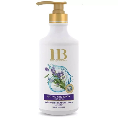 Feuchtigkeitsspendende cremige Körperseife mit Lavendel und Mineralien aus dem Toten Meer 780 ml Health & Beauty